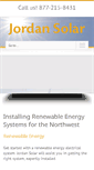 Mobile Screenshot of jordansolar.net